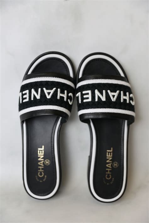 chanel plastic slides price|Chanel slides men.